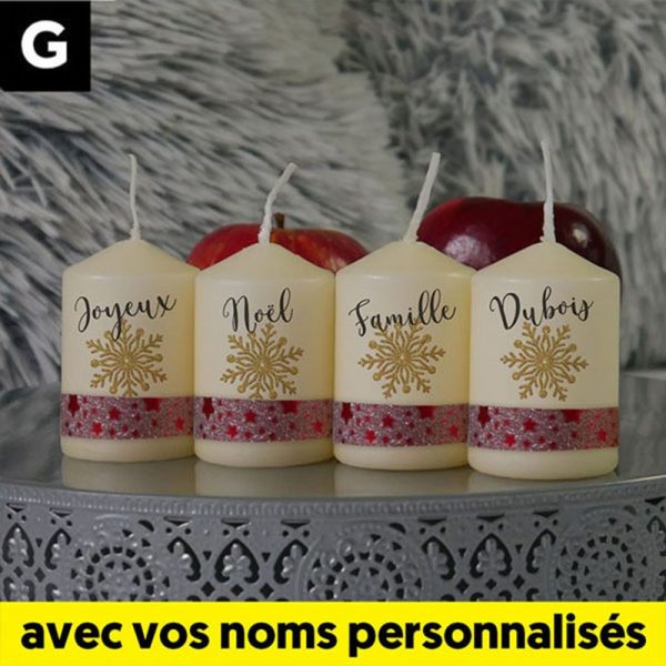 Bougies de Noël