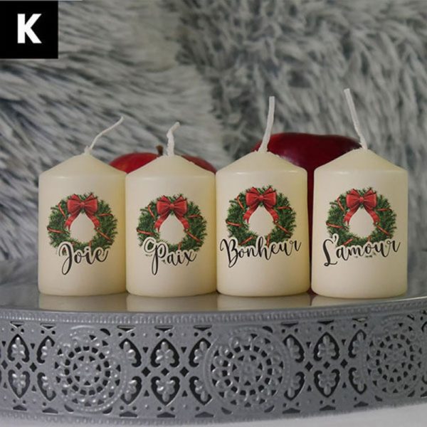 Bougies de Noël