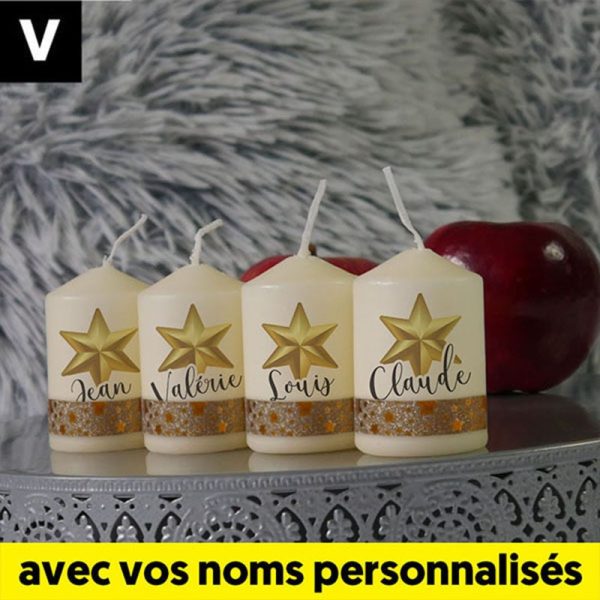 Bougies de Noël